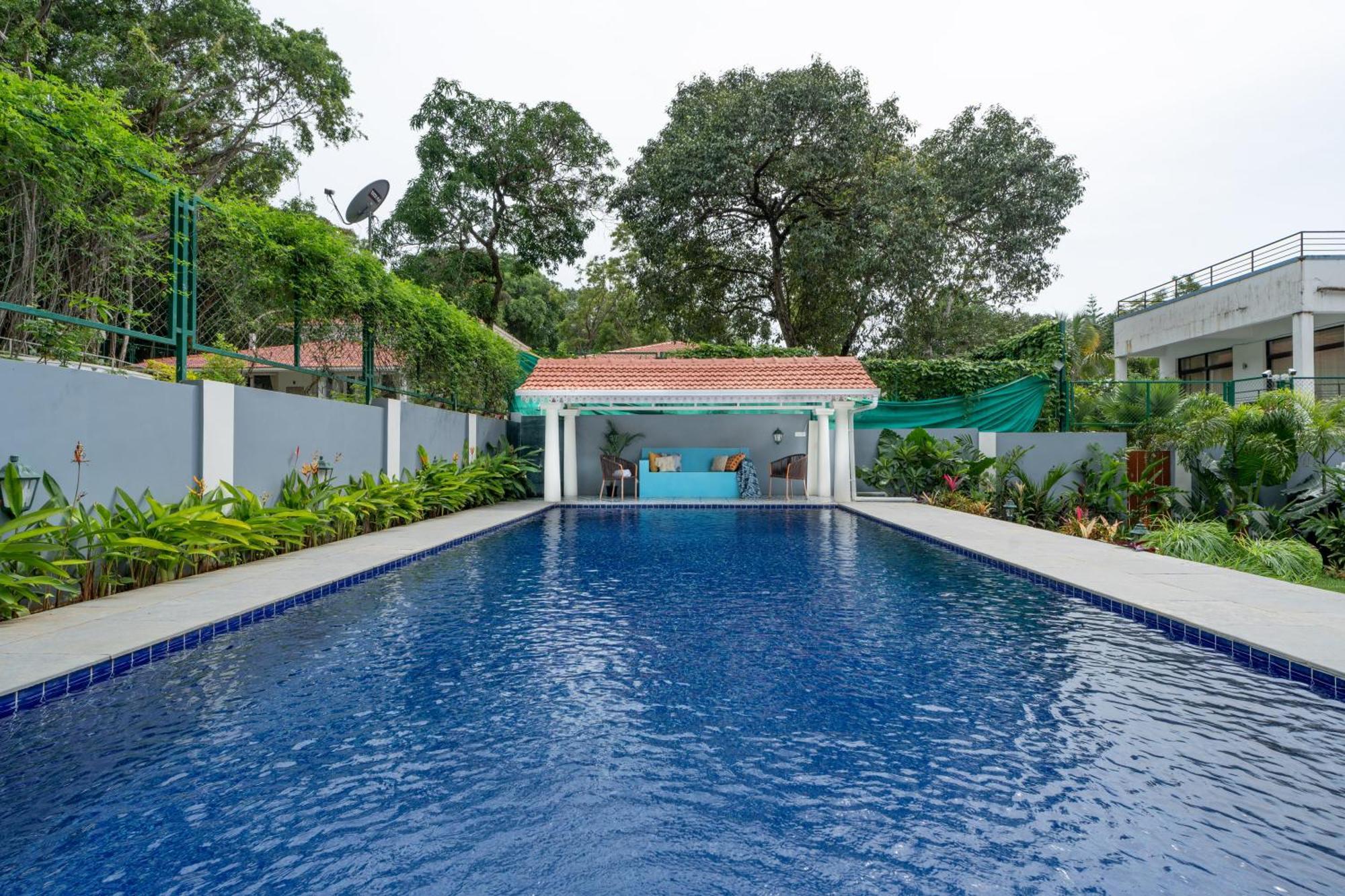 Elivaas 5 Bhk With Pvt Pool, Entertainment Room & Glass House - Bludoor Marmagao Εξωτερικό φωτογραφία